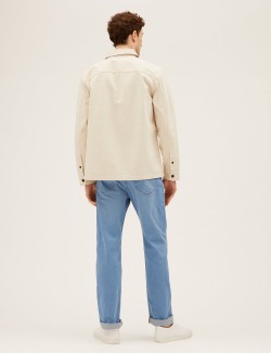 Straight Fit Stretch Jeans