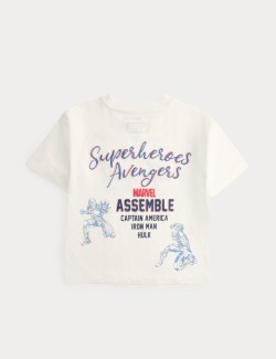 Pure Cotton Marvel™ Avengers™ T-shirt (2-8 Yrs)