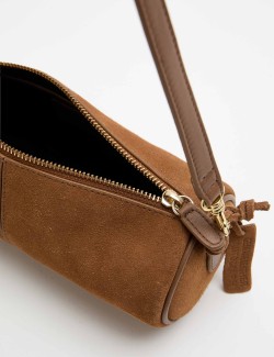 Suede Cross Body Bag