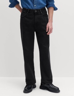 Authentic Relaxed Straight Fit Jeans