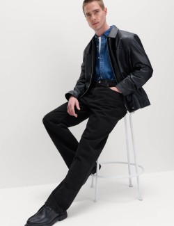 Authentic Relaxed Straight Fit Jeans