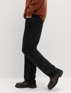 Authentic Relaxed Straight Fit Jeans