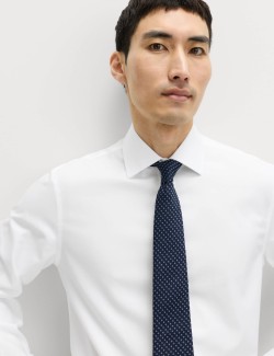 Košile z bavlny klasického střihu s nežehlivou úpravou