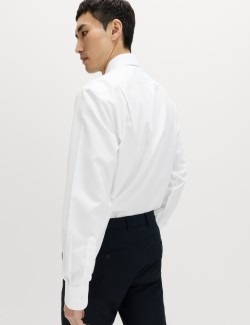 Košile z bavlny klasického střihu s nežehlivou úpravou