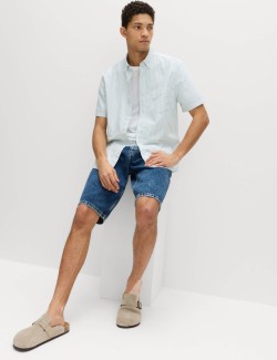 The Ultimate Pure Cotton Striped Oxford Shirt