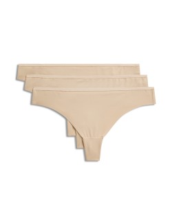 3pk Flexifit™ No VPL Thongs