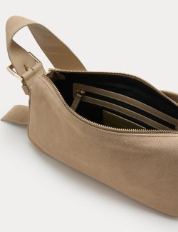 Suede Boxy Sling Bag