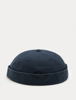 Čepice typu Docker z čisté bavlny