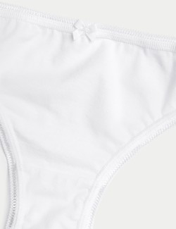 5pk Cotton Lycra® Bikini Knickers