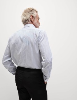 Regular Fit Ultimate Non Iron Cotton Striped Shirt