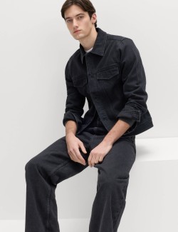 Džínová kamioňácká bunda