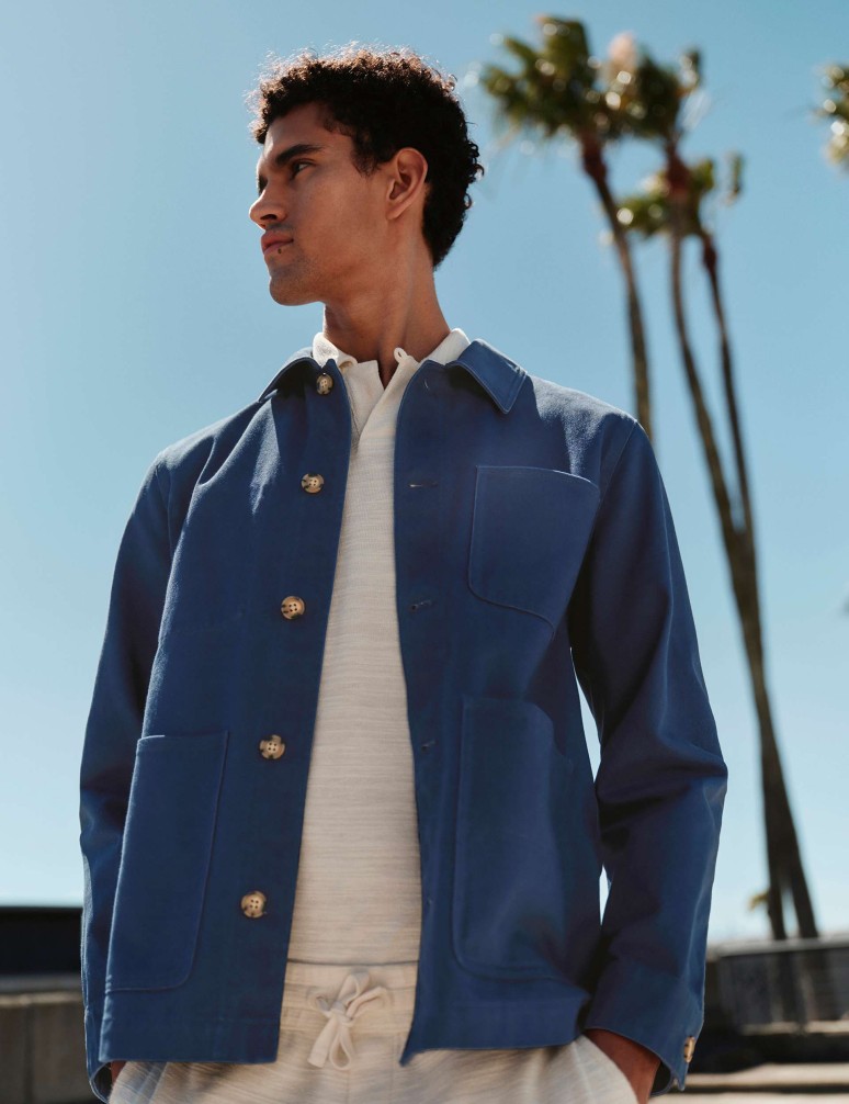 Pracovní bunda z čisté bavlny