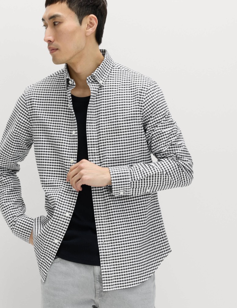 Kostkovaná košile Oxford The Ultimate z čisté bavlny