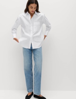 Košile Girlfriend, z čisté bavlny