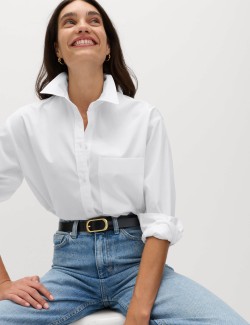 Košile Girlfriend, z čisté bavlny