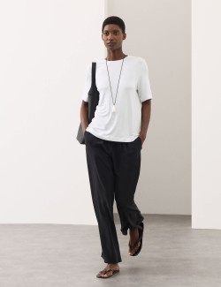 Žerzejové tričko, běžný střih