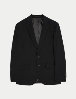 Tailored Fit Wool Blend Suit Jacket