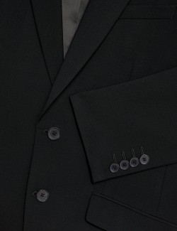 Tailored Fit Wool Blend Suit Jacket