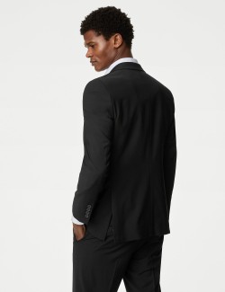 Tailored Fit Wool Blend Suit Jacket