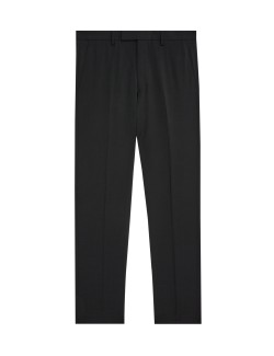 Tailored Fit Wool Blend Trousers