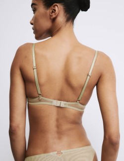 Ianthe Embroidered Non Wired Bralette (A-E)