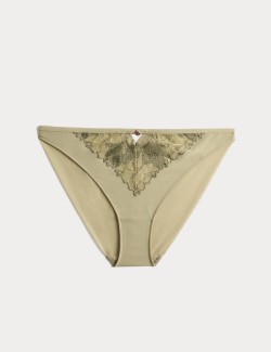 Ianthe Embroidery High Leg Knickers