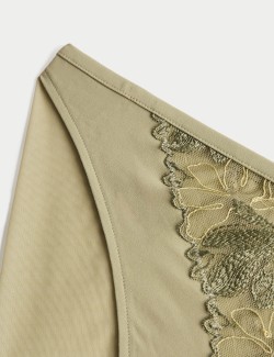 Ianthe Embroidery High Leg Knickers