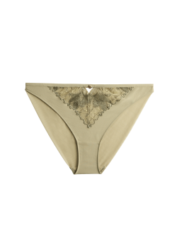 Ianthe Embroidery High Leg Knickers