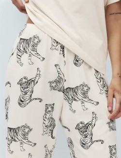 Pure Cotton Printed Pyjama Set