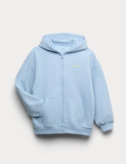 Cotton Rich Zip Through Hoodie (6-16 Yrs)