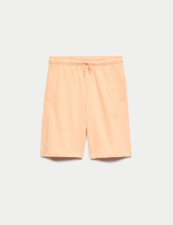 Šortky s vysokým podílem bavlny a elastickým pasem (6–16 let)