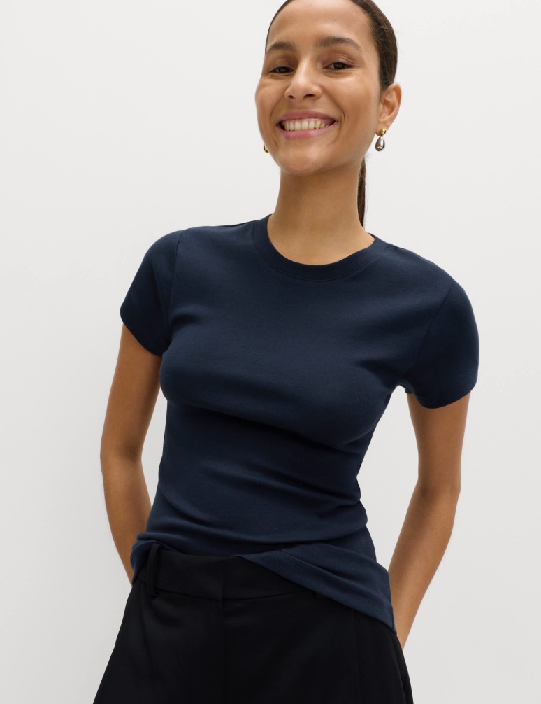 Prémiové tričkos vysokým podílem bavlny