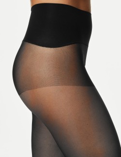 2pk 10 Denier Ladder Resist Seamless Tights