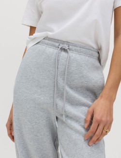 Cotton Rich Carrot Leg Ankle Grazer Joggers