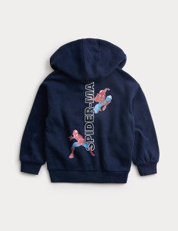 Mikina Spider-Man™ s kapucí a vysokým podílem bavlny (2–8 let)