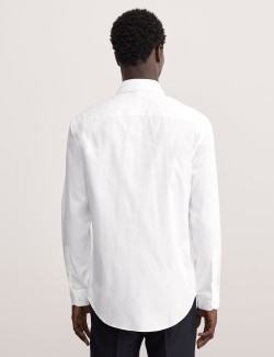 Tailored Fit Pure Cotton Twill Shirt