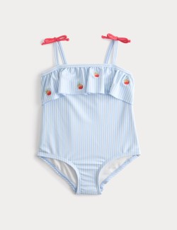 Striped Strawberry Swimsuit (0-3 Yrs)