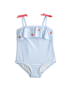 Striped Strawberry Swimsuit (0-3 Yrs)