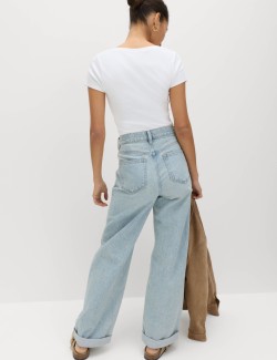 Cotton Rich Premium Square Neck Top