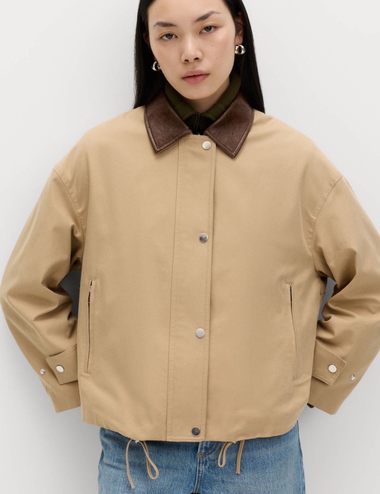Cotton Rich Bomber Jacket