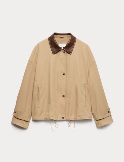 Cotton Rich Bomber Jacket