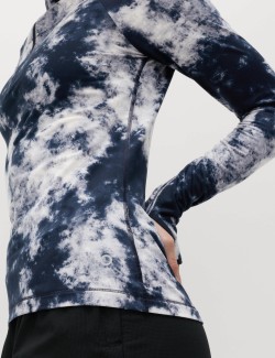 Ultraheat™ Printed Half Zip Running Top