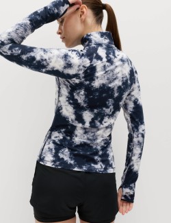Ultraheat™ Printed Half Zip Running Top