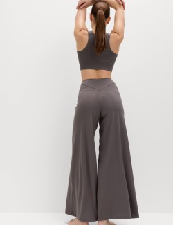 Go Balance High Waisted Palazzo Trousers