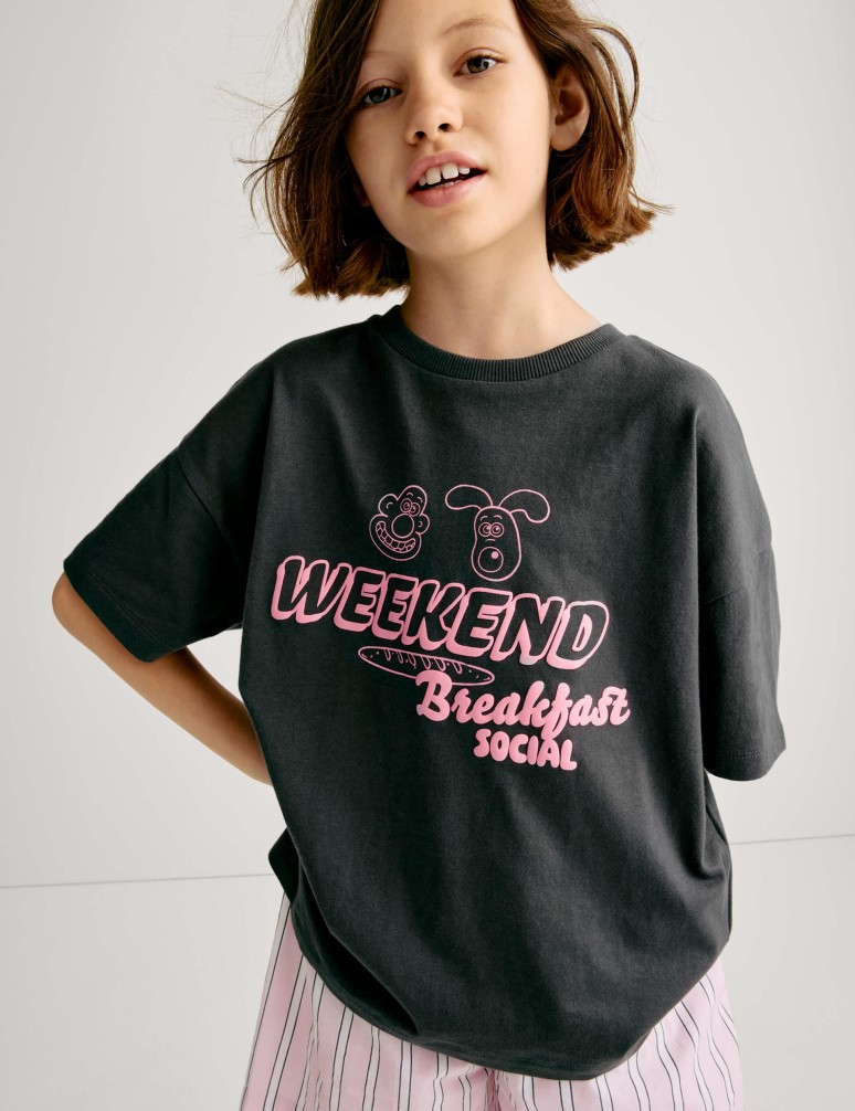 Pyžamo z čisté bavlny s motivem Wallace & Gromit™ (6–16 let)