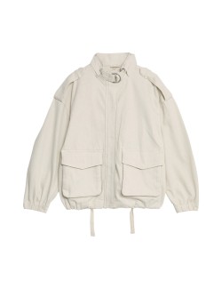 Cotton Rich Utility Jacket