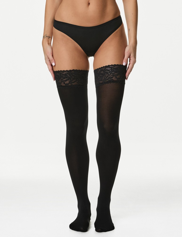 60 Denier Velvet Touch Luxe Hold-ups