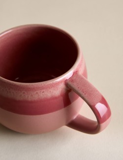 Reaktivní glazurovaný hrnek s ergonomickým úchopem