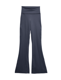 Go Balance Foldover Waist Flared Leggings