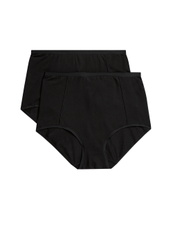 Silně zpevňující kalhotky do pasu, 2 kusy v balení